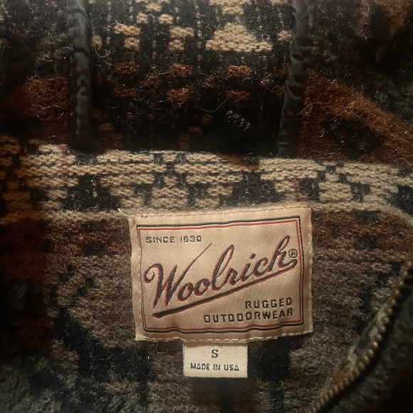 Vintage Woolrich Coat, Wool Jacket with hood - Picture 3 of 3